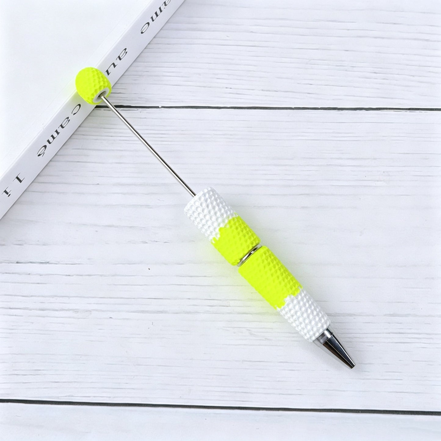 Gradient Candy Color Beadable Pen with Full Rhinestones 21