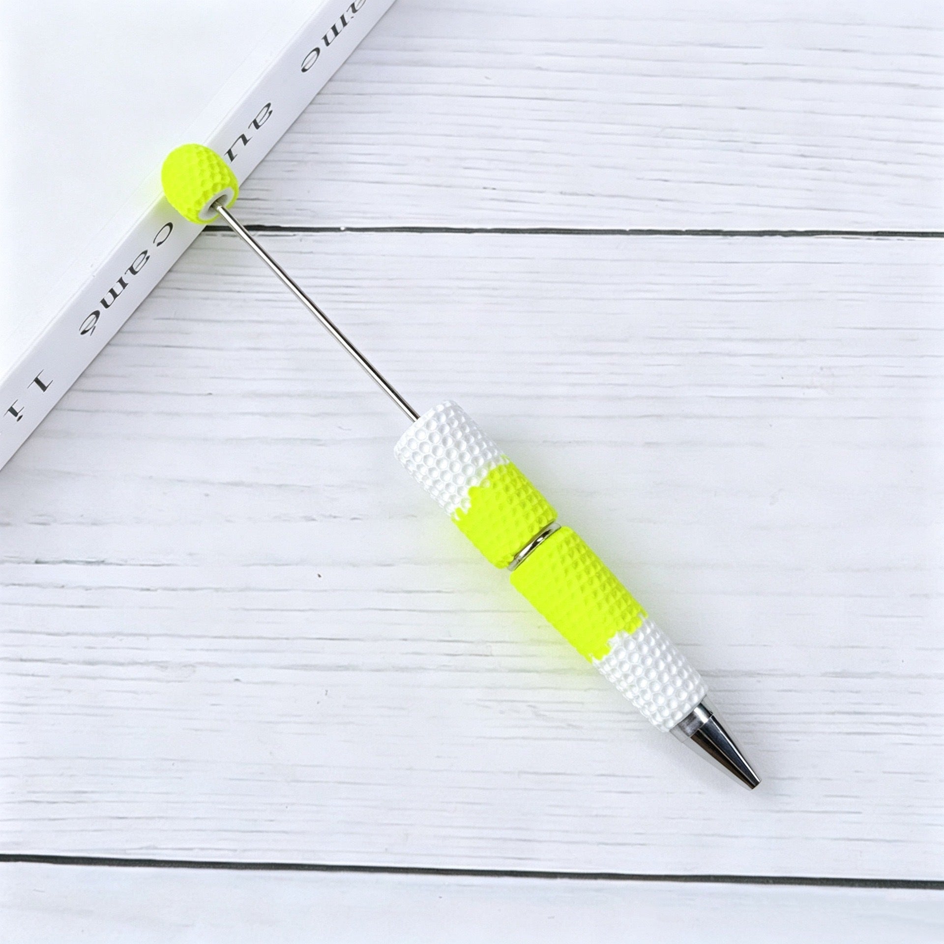 Gradient Candy Color Beadable Pen with Full Rhinestones 21