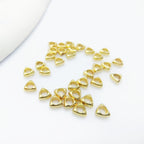 Alloy Triangular Spacer Beads 3/4mm Tibetan Style 100pcs 5