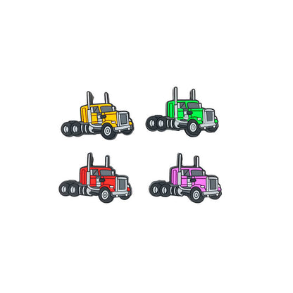 Silicone Focal Beads Light Truck Detailed Truck Design