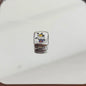 Silver Cloud Hello Kitty Acrylic Square Beads 14mm 10pcs 2