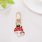 Enamel Astronaut Keychain Metal Zinc Alloy Space Theme Charm 15