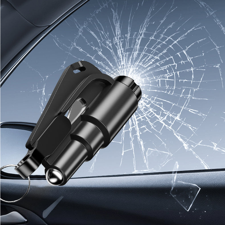 Multi Function Safety Keychain 3 in 1 Window Breaker Seatbelt Cutter Whistle 2