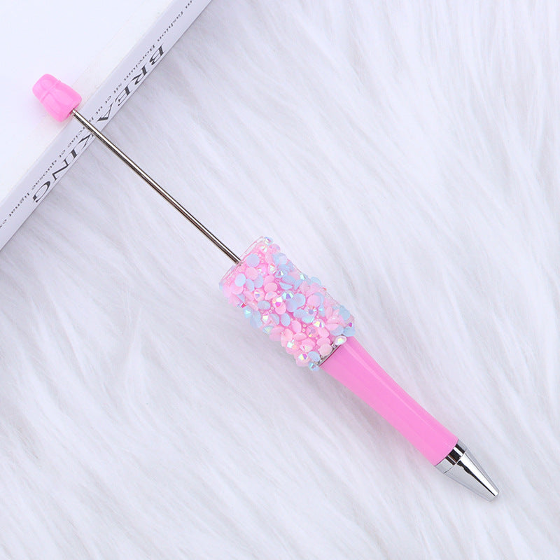 Beadable Pen with Creative Sequin Petal Decoration 9