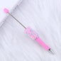 Beadable Pen with Creative Sequin Petal Decoration 9