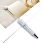 Creative DIY Full Coverage Pearl Rhinestones Beadable Pen 8