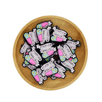 Silicone Focal Beads Health Banner Star Pill Design 20pcs 2