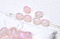Iridescent Grape Shaped Resin Beads 8x10mm 100pcs 7