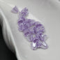 Pearl Small Bell Orchid Acrylic Beads 8*7mm Colored 100pcs 5
