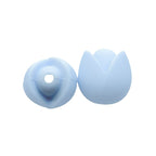 Lotus Silicone Beads Pastel Colors Soft Matte Finish 10pcs 18