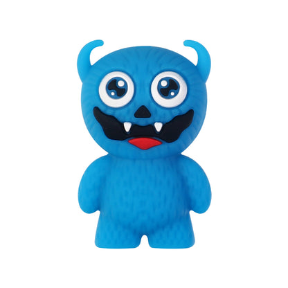 Silicone 3D Focal Beads Little Monster Bright Eyes Quirky Expressions 20pcs 19