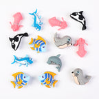 Silicone 3D Focal Beads Ocean Animals Aquatic Postures 20pcs 5