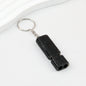 Rhinestone Whistle Keychain Self Defense Colorful Compact