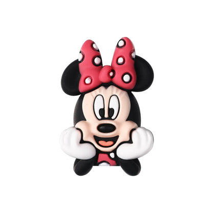 Silicone 3D Focal Beads Disney Mickey Minnie Simba Dumbo Front Facing 20pcs 9