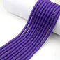 Flat Clay Beads 6mm Solid Color Smooth Polymer Disc 10strands 48