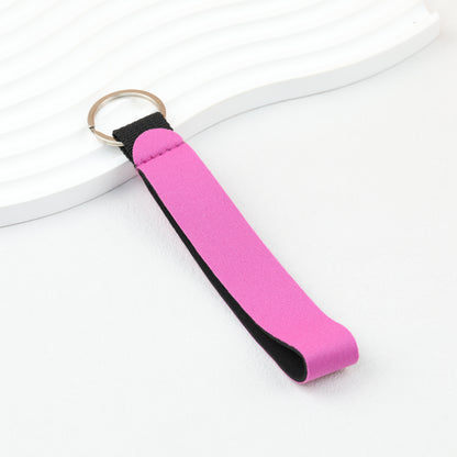Neoprene Wristlet Keychain Comfortable Soft Loop 135mm