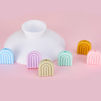 Color Arch Silicone Beads Minimalist Door Design 20pcs 3