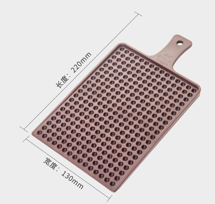 Bead Counting Tray Plum ABS Bead Sorting Tool 4mm-16mm Size 9