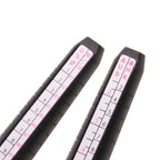 Plastic Ring Size Measuring Mandrel Black Multi-Standard 26cm 1pc 2