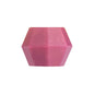 18mm Faceted Silicone Beads Colorful Geometric Shape 50pcs 20
