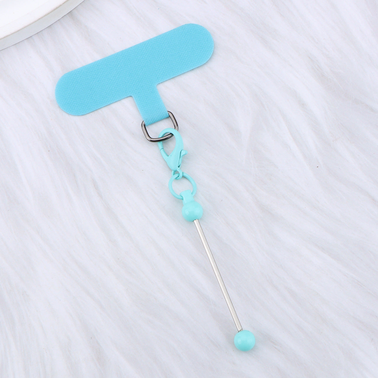Beadable Plastic Tether Tabs With Bars
