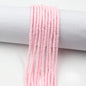 Flat Clay Beads 4mm Solid Color Polymer Disc 10strands 48