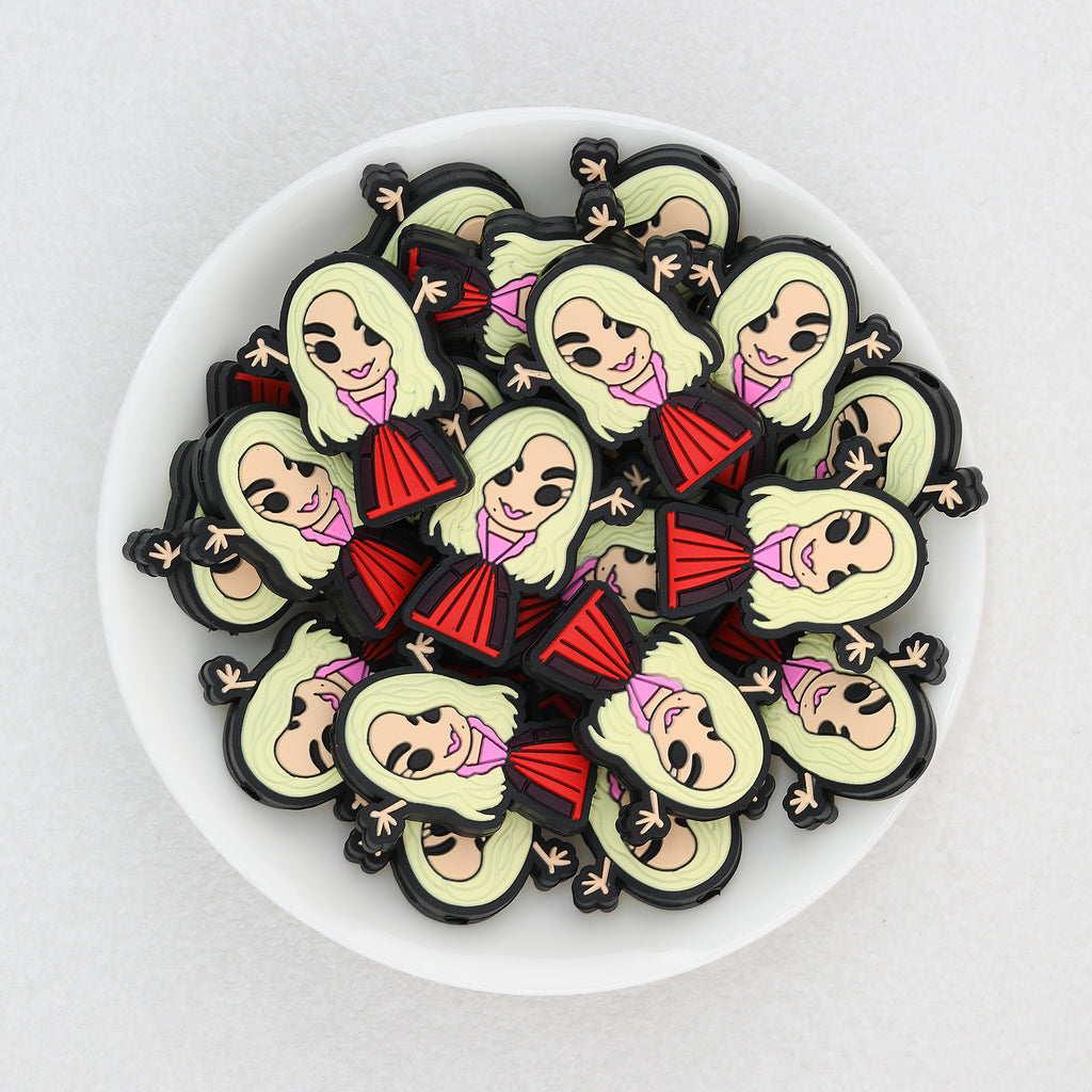 Halloween Witch Sara Sanderson Silicone Focal Beads 20pcs 2