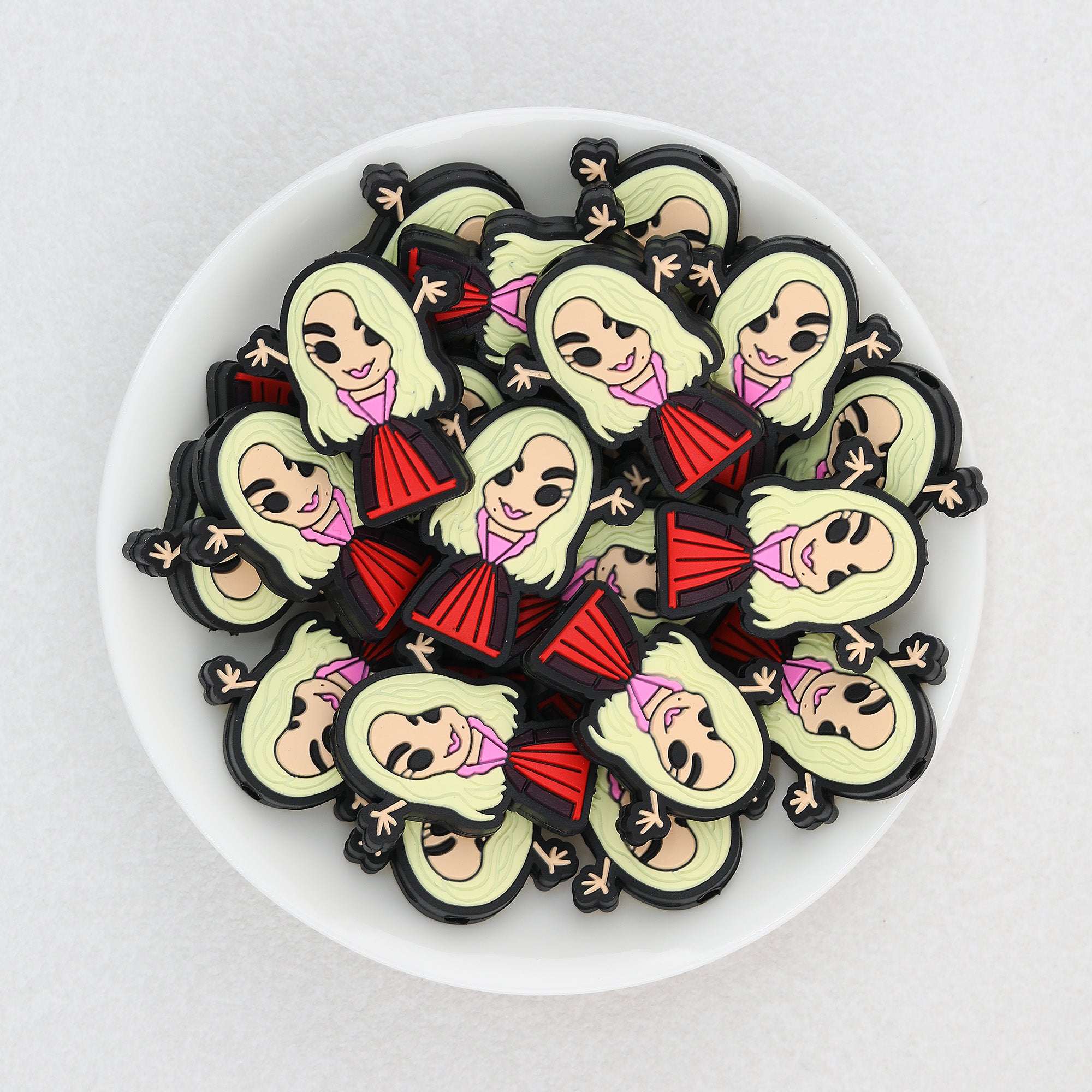 Halloween Witch Sara Sanderson Silicone Focal Beads 20pcs 2