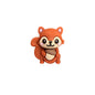3D Squirrel Silicone Focal Beads Cute Animal Design 20pcs 9
