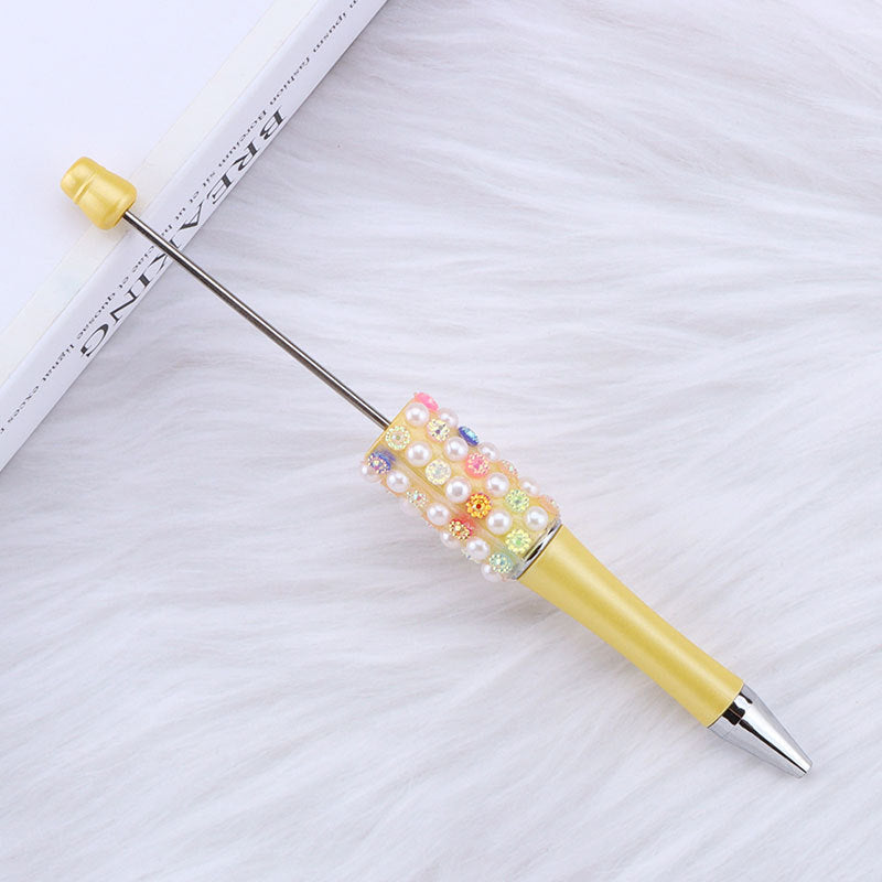 Colorful Pearl Gradient Round Ballpoint Pen Plastic 29