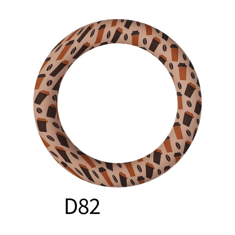 65mm Printing circular silicone rings 81