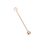 Beadable Metal Eyepins Detachable