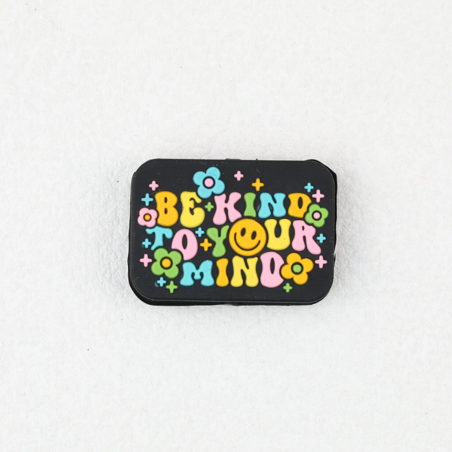 Be Kind To Your Mind Silicone Focal Beads Colorful 20 pcs 2