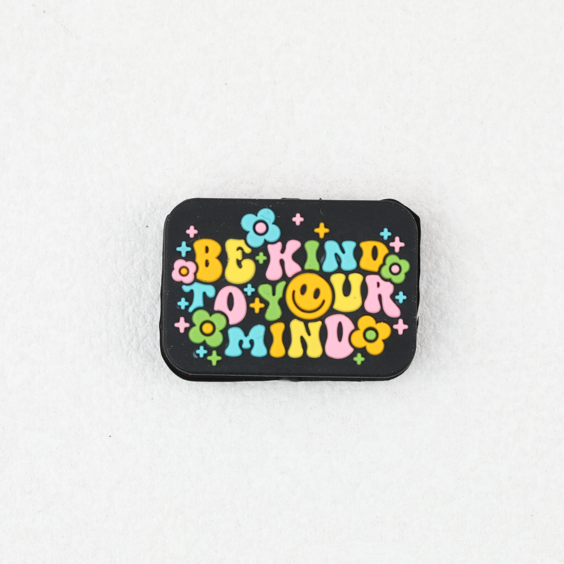 Be Kind To Your Mind Silicone Focal Beads Colorful 20 pcs 2