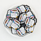 Reminder An Empty Cup Cannot Pour Water Out Silicone Focal Beads 20pcs 2