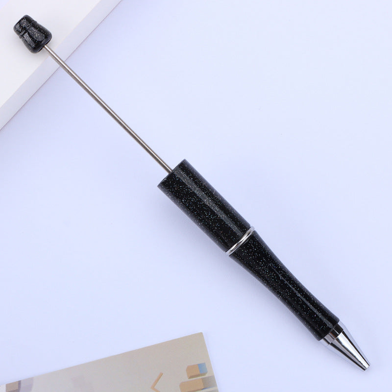 Glitter Beadable Pens Wholesale, Pearlescent Color Ballpoint Barrel Blanks, 11.5mm x 145mm