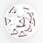  3D Halloween Purple Hairband Ghost Silicone Focal Beads 20Pcs 2
