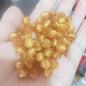 Lampwork Glass Beads Round 8mm 10mm Ancient Gold Silver Foil 100pcs 8