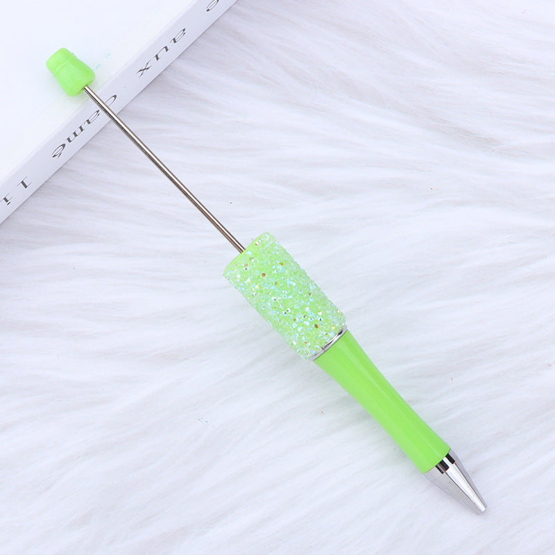 Beadable Pen with Stardust Glitter Plastic 18