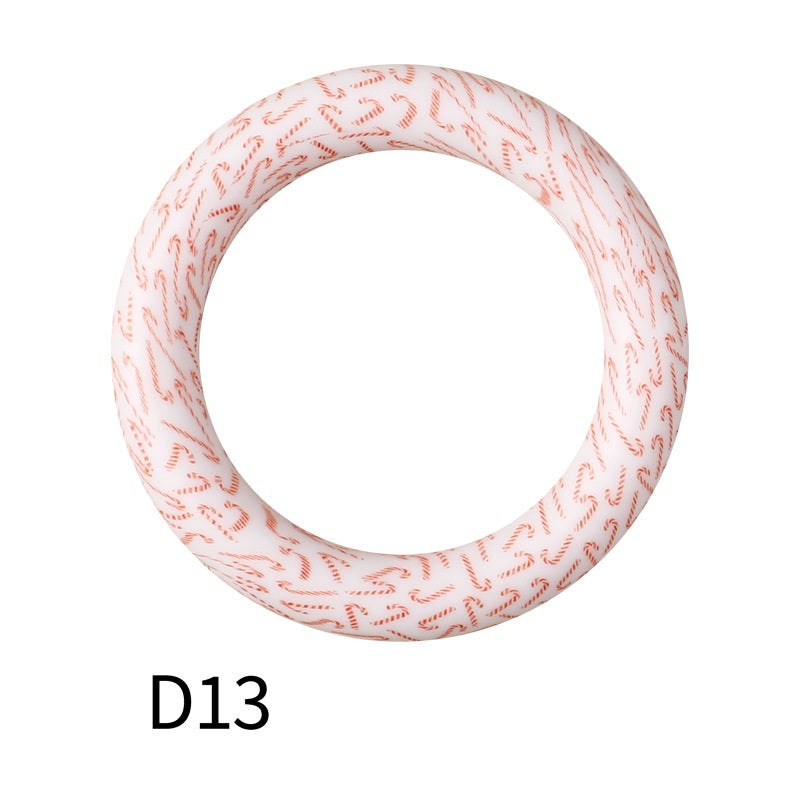 65mm Printing circular silicone rings 15