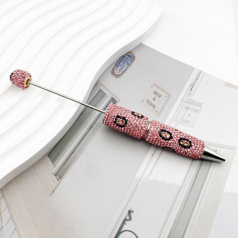 Beadable Pen Double Pack Leopard Print 14