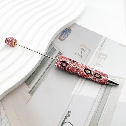 Beadable Pen Double Pack Leopard Print 14