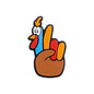 Silicone Focal Beads Thanksgiving Turkey With Pumpkin and Thankful Vibes 20pcs 4