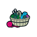 Silicone Focal Beads Western Turquoise Yarn Basket Handle