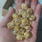 Twilight Rose Resin Beads 16mm Round Mixed Colors 20pcs 17