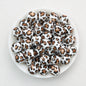 15mm Leopard Pattern Silicone Round Beads 50pcs 10