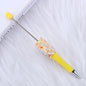 Beadable Pen with Creative Sequin Petal Decoration 8