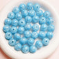 Candy Heart Acrylic Beads 16mm Glossy Colorful 10pcs 14