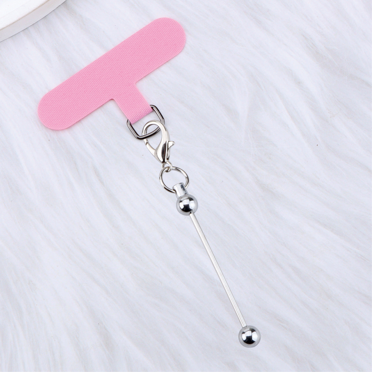 Beadable Plastic Tether Tabs With Bars