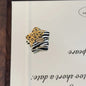 Vintage Leopard Star Acrylic Beads 25mm Animal Print Mixed 10pcs 3